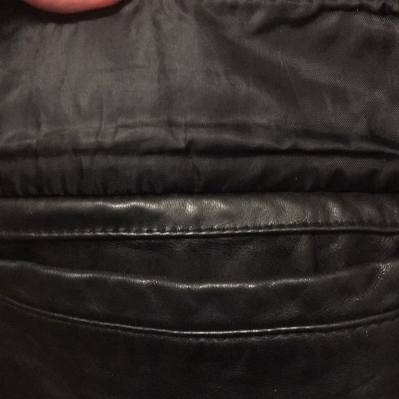 Nautica men’s leather jacket, lightly worn. - Picture 5 of 12